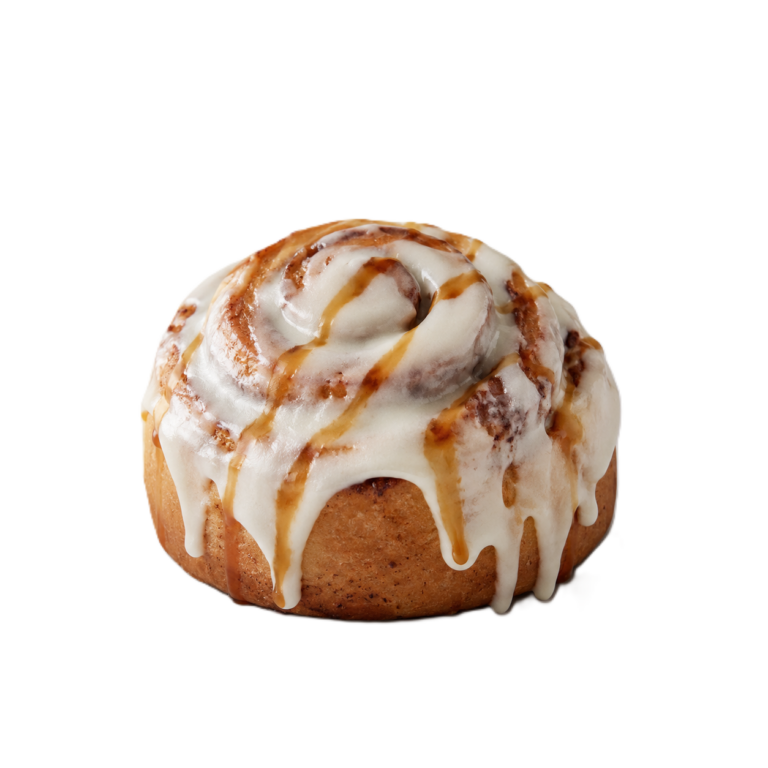 Булочка с кремом и корицей